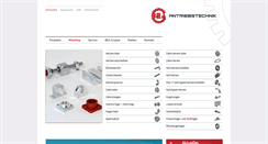 Desktop Screenshot of bea-antriebstechnik.de
